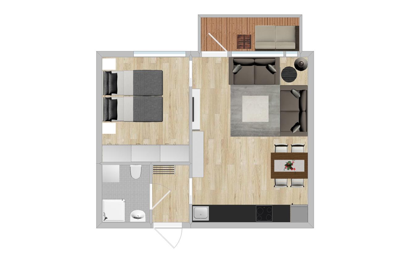 Sonderland Apt - Platous Gate 31 オスロ 部屋 写真
